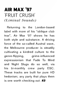 Trap Magazine - Air Max '97 'Fruit Crush' EP - Review